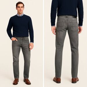 Armani Exchange Gray Wash Stretch Jeans 30x31 Straight Fit Modern Classic Men’s